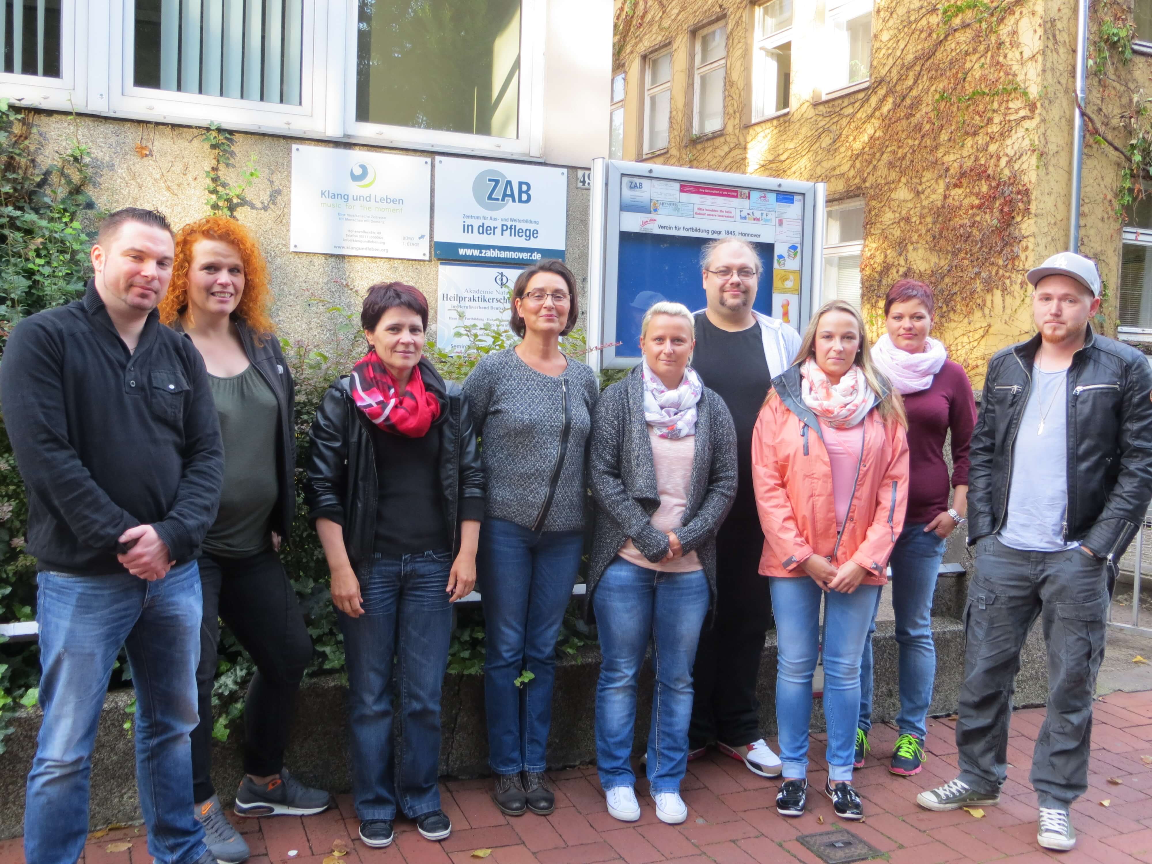 Herzlich Willkommen im ZAB Hannover! Herzlich Willkommen im ZAB Hannover!