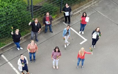 Wir gratulieren zum 1. Schritt auf dem Weg zum erfolgreichen Abschluss der Weiterbildung zur/zum “Wundexperte/in”