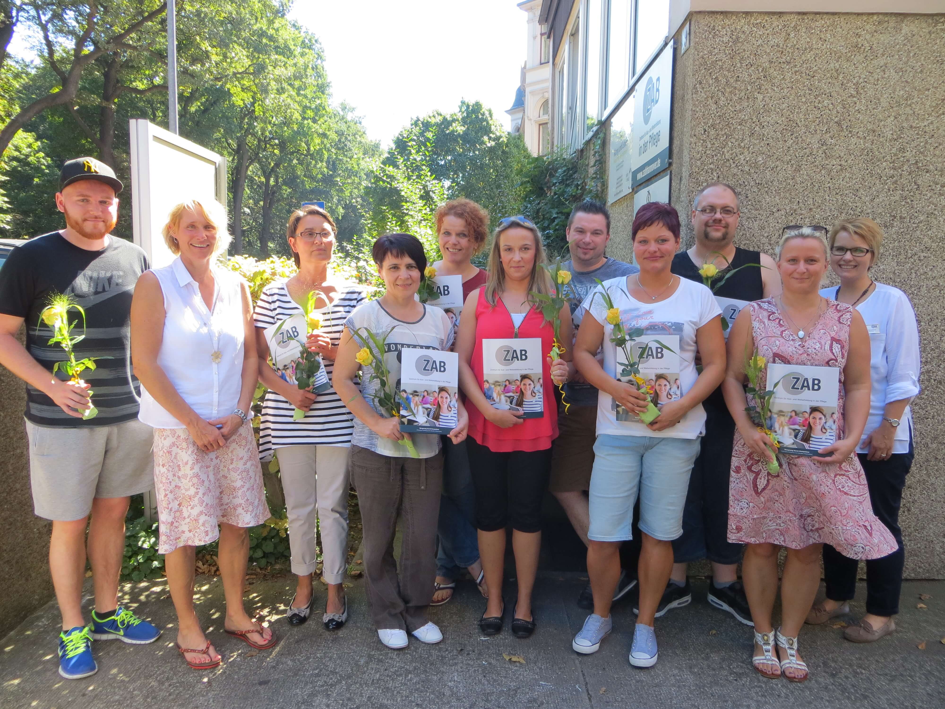 Wir gratulieren zum Abschluss der Weiterbildung zur “Gerontopsychiatrischen Fachkraft”