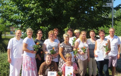 Wir gratulieren zum erfolgreichen Abschluss der Weiterbildung “Fachkraft Palliative Care” in Barsinghausen