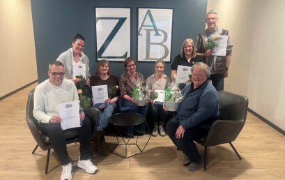 Wir gratulieren zum erfolgreichen Abschluss der Weiterbildung „Fachtherapeut Wunde ICW“!